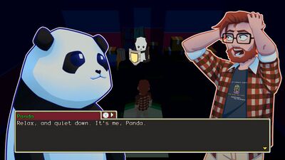 It's him, Panda!
