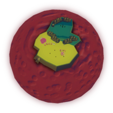 The Alex Planet as seen from the Soul Space.