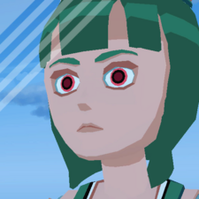 Essentia's Portrait in the Old Combat status menu.