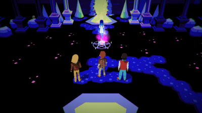 Where the gang finds the Boombox Specter.