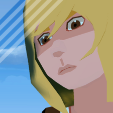 Rory's Portrait in the Old Combat status menu.