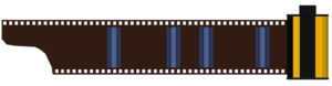 A camera's filmstrip.