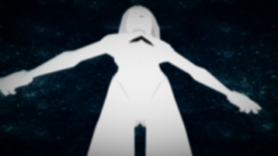 Rory's soul ascending to the Soul Space.