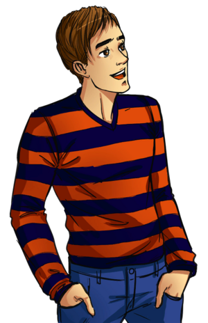 Michael's sprite in the prototype.