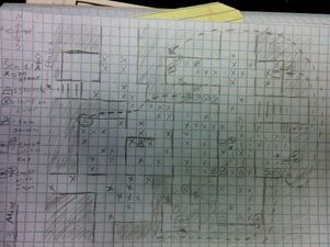 Design for a puzzle.