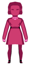 A secretary. Also the appearance of the Wild Ketsuban.