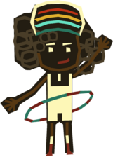 Chondra on New Year's.