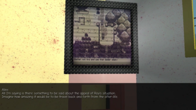 Alex playing Two Brothers in the YIIK Prototype.