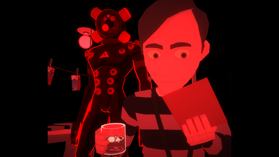 Michael in his Dark Room.